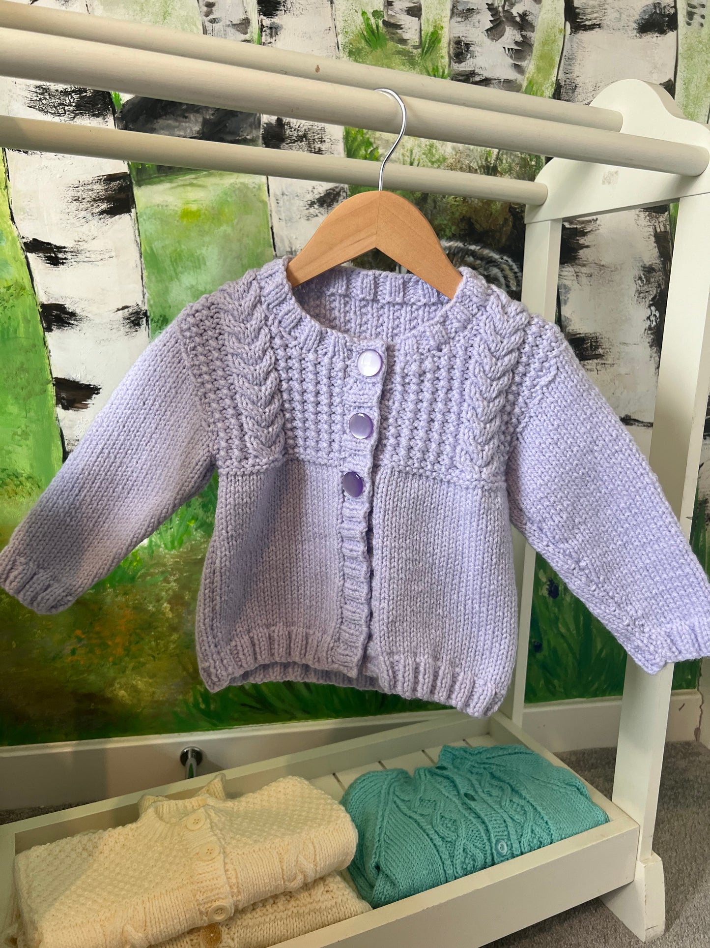 Personalised 12-18 Months Hand Knitted Cardigans