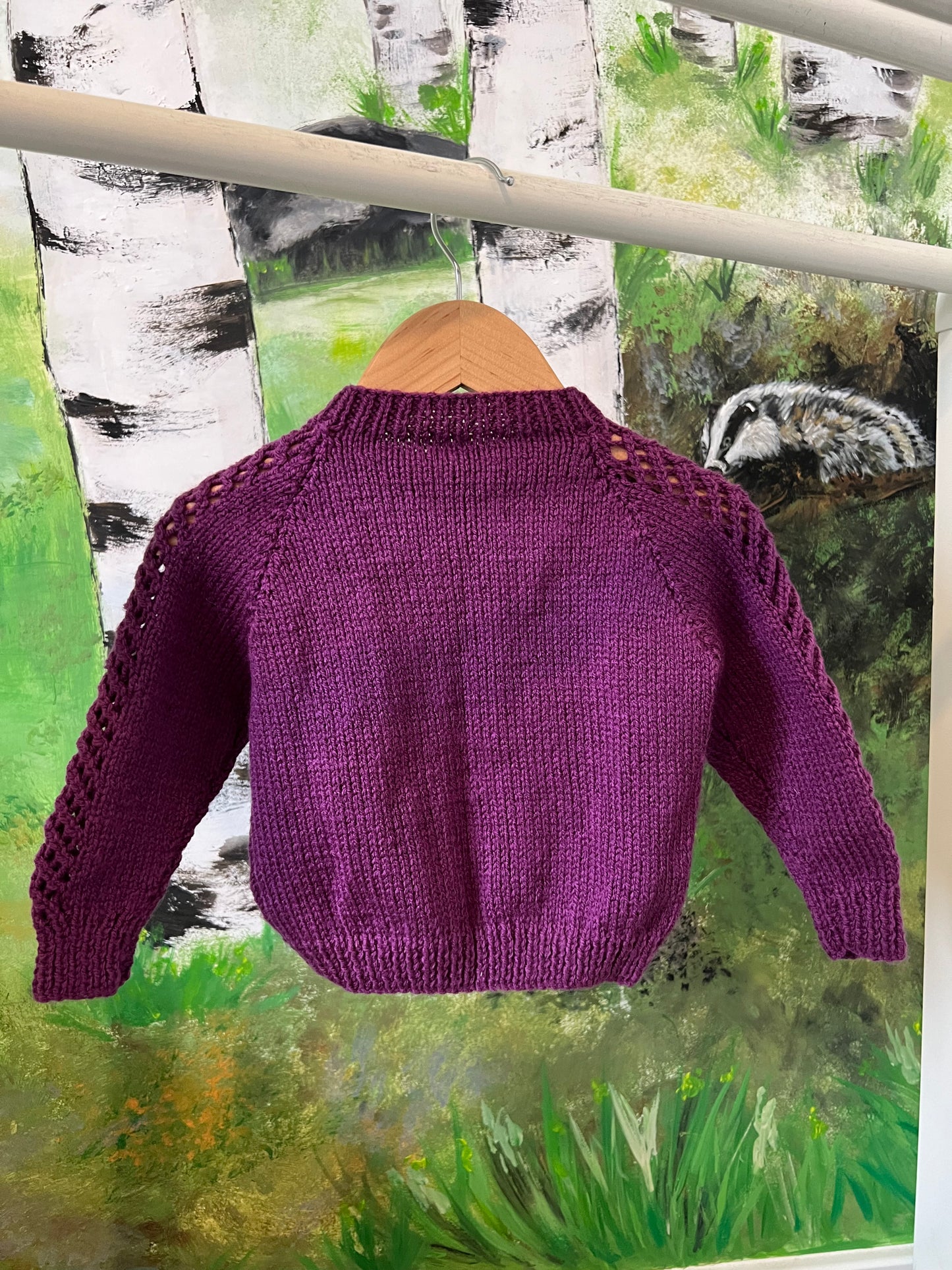 Personalised 12-18 Months Hand Knitted Cardigans
