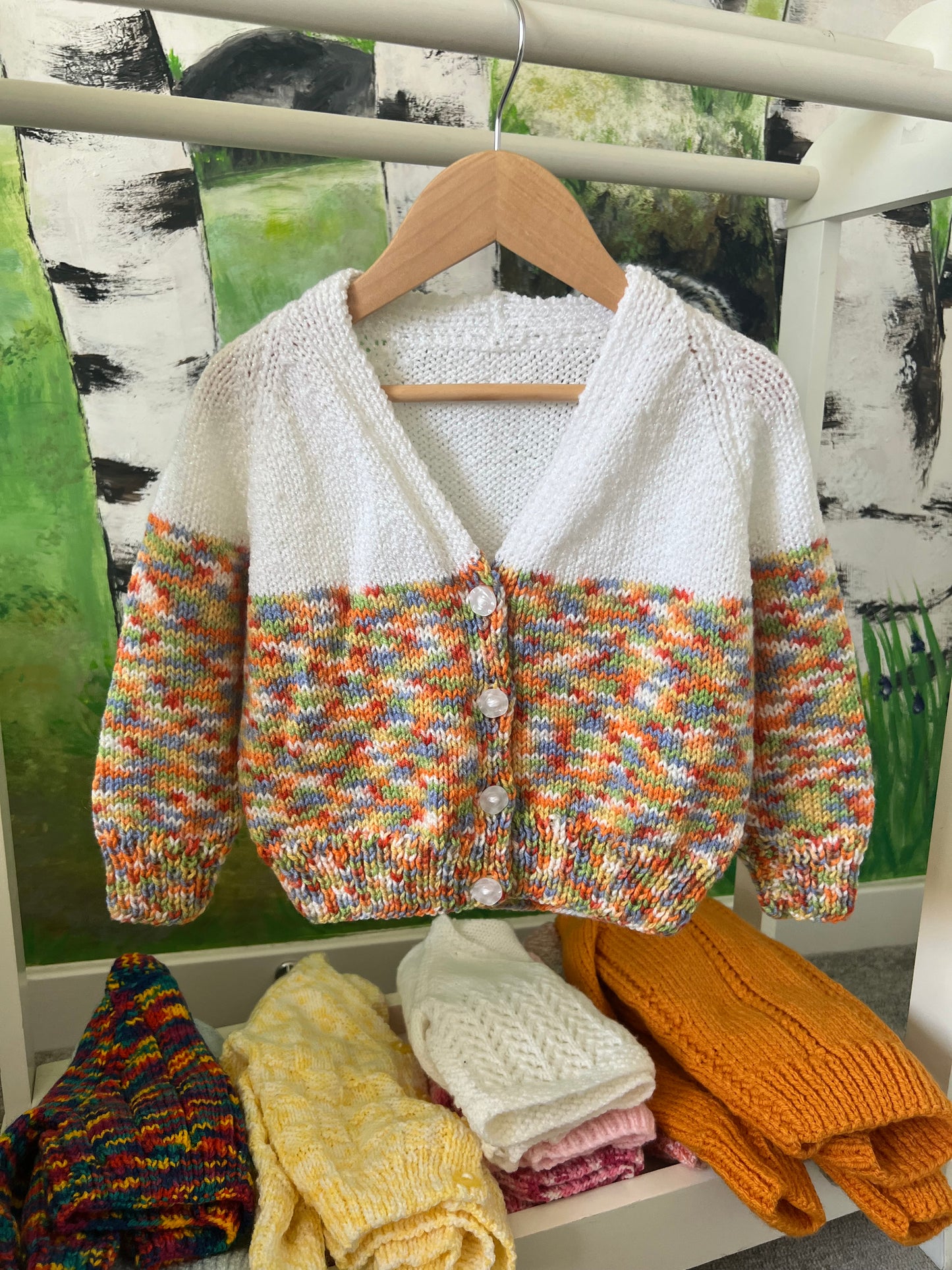 Personalised hand knittied 2-3 years knits