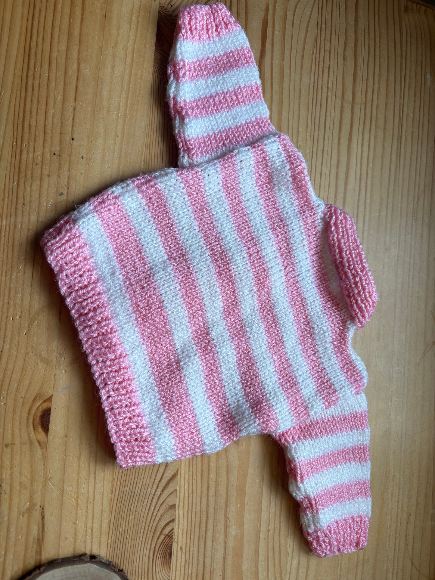 Personalised Hand Knitted Newborn Cardigans