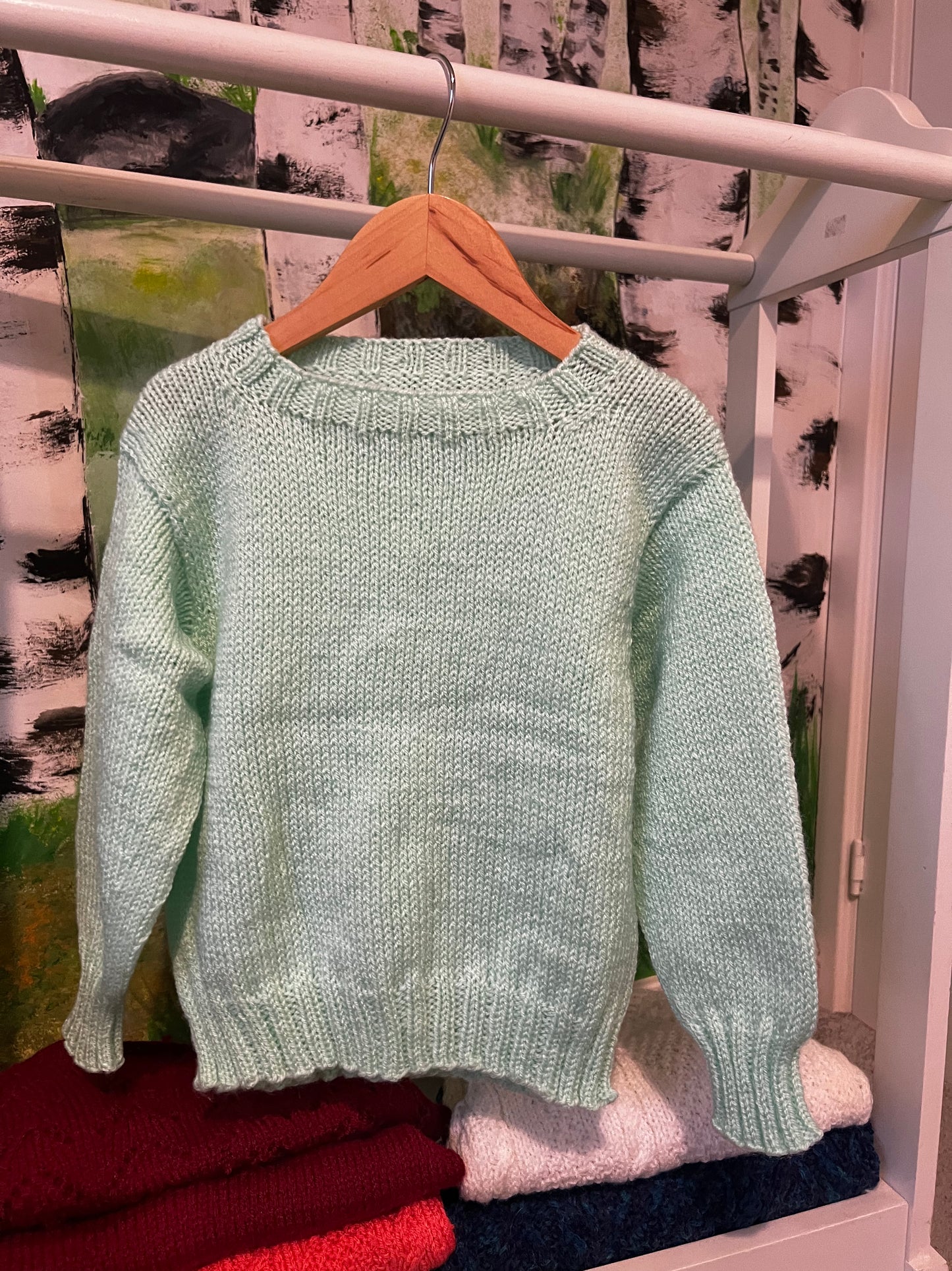 Personalised hand knitted 4-5 years knits