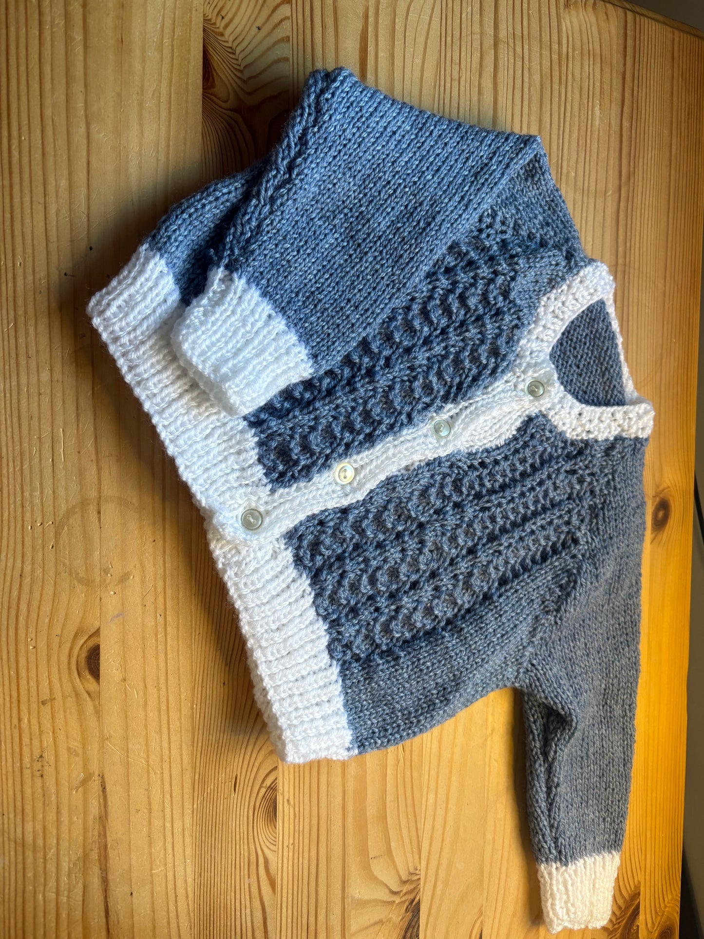 Personalised hand knittied 2-3 years knits
