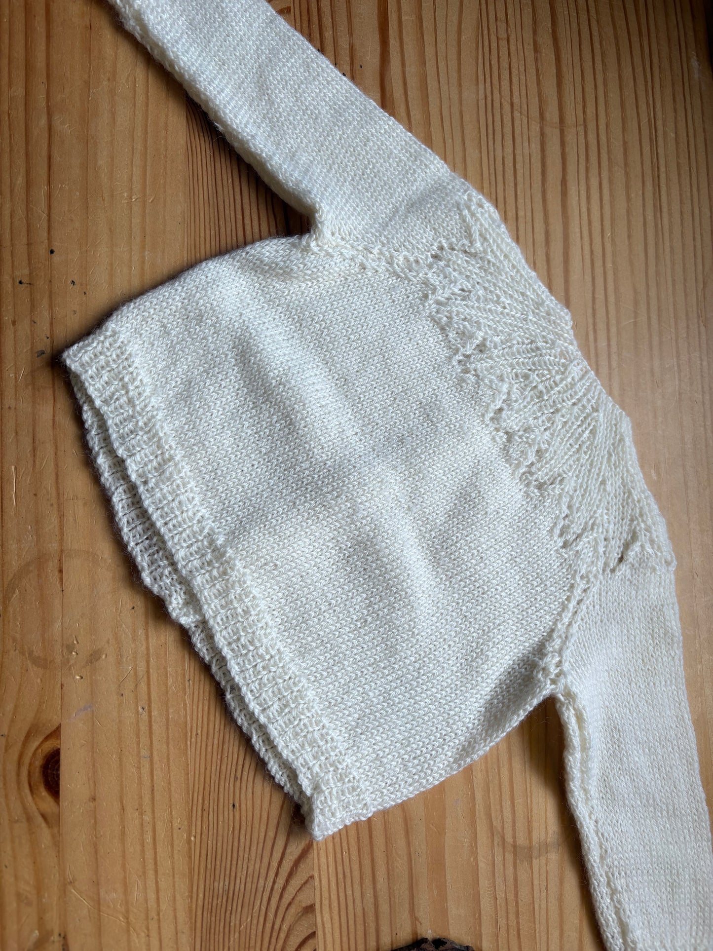 Personalised Hand Knitted Newborn Cardigans