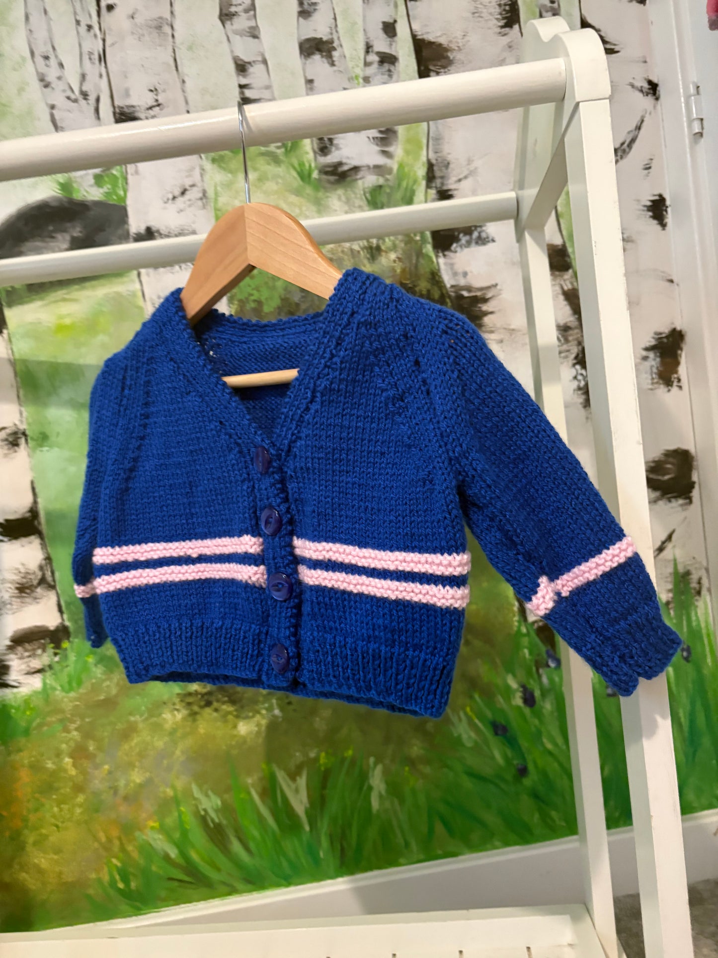 Personalised 12-18 Months Hand Knitted Cardigans