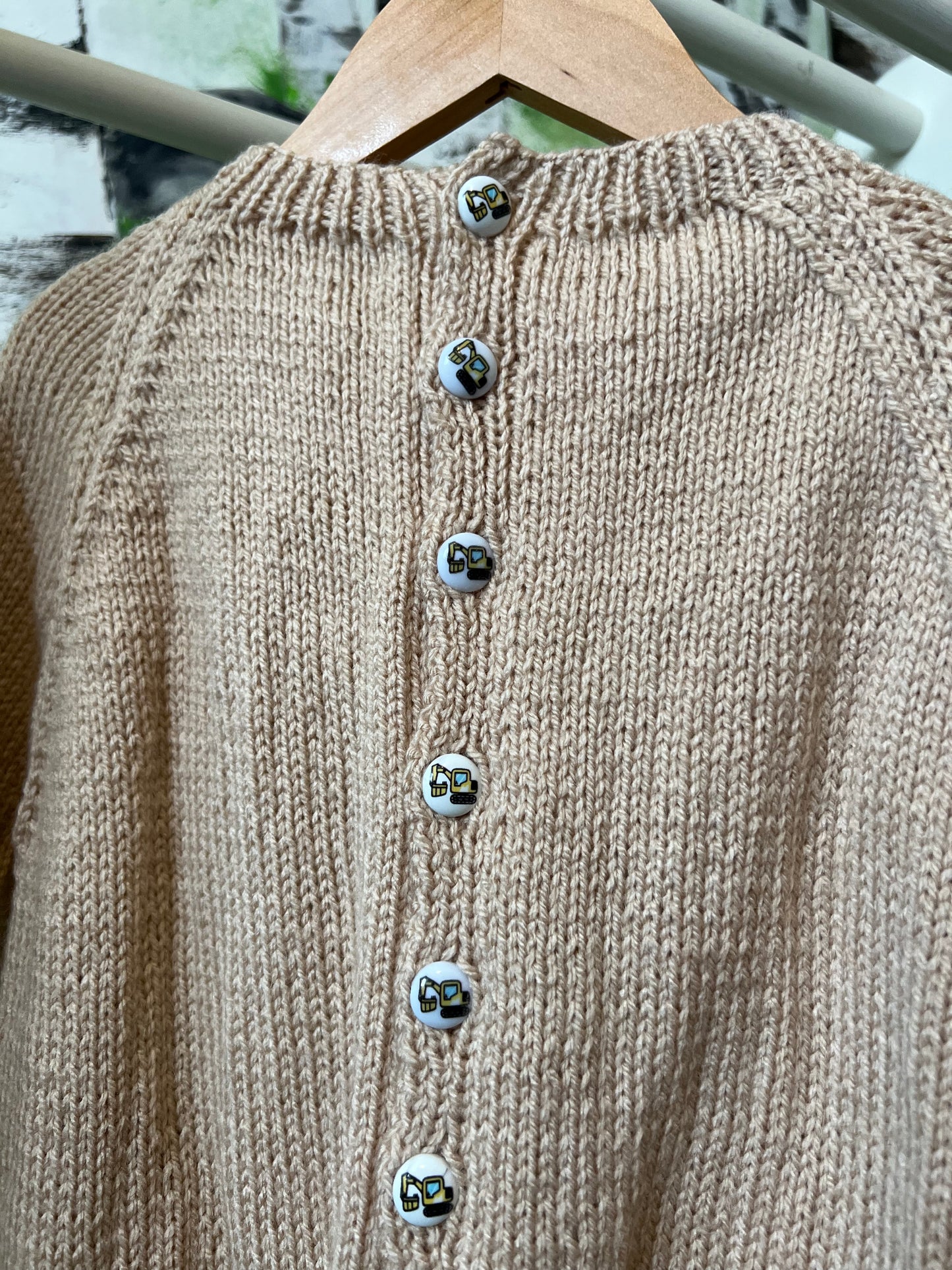 Personalised hand knitted 4-5 years knits