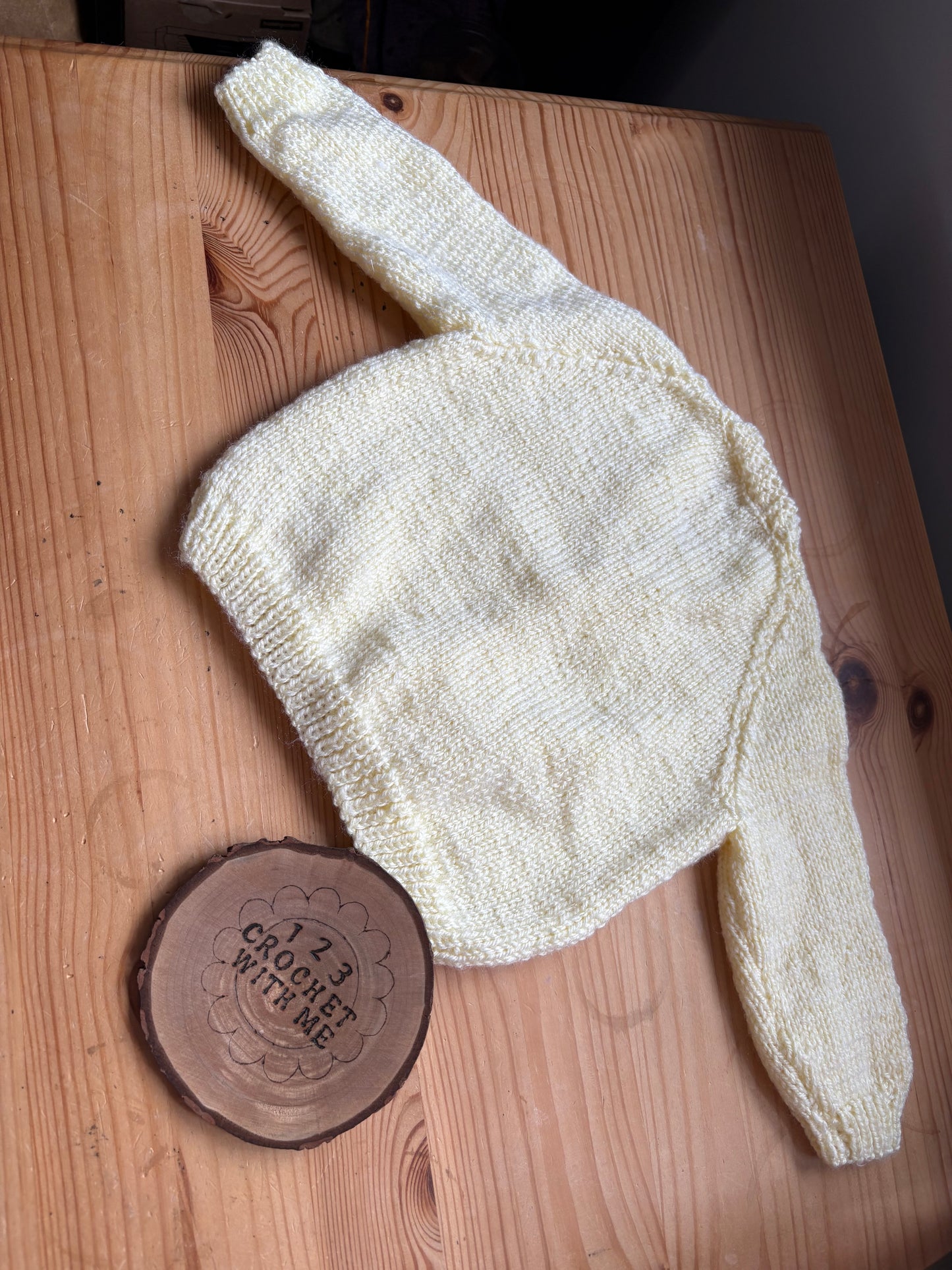 Personalised 6-9 Months Hand Knitted Cardigans