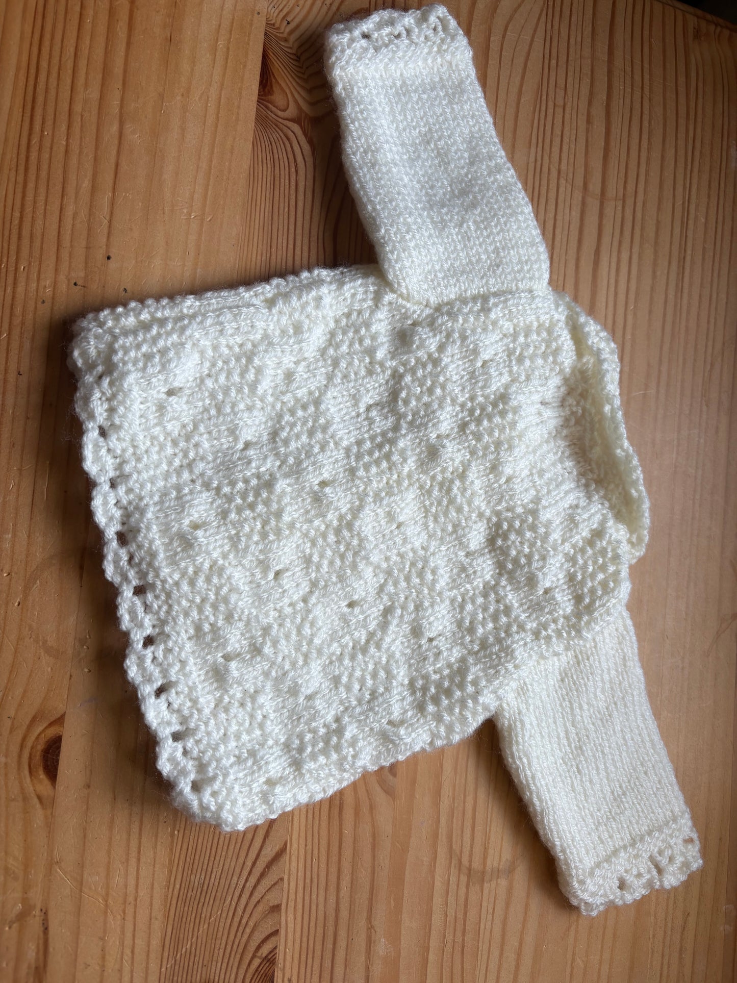 Personalised Hand Knitted Newborn Cardigans