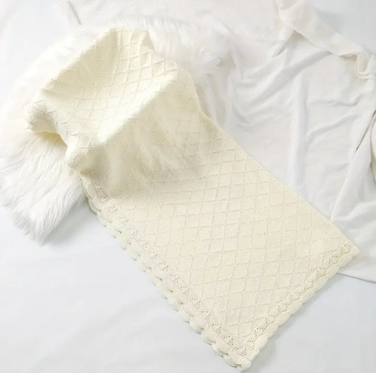 Personalised cream blankets