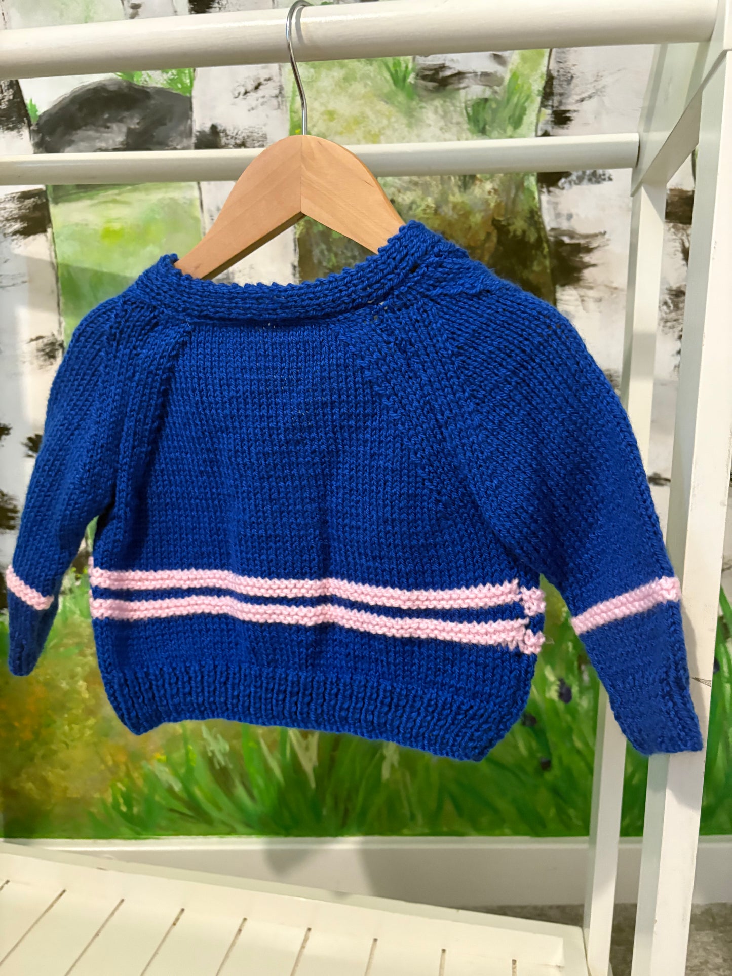 Personalised 12-18 Months Hand Knitted Cardigans